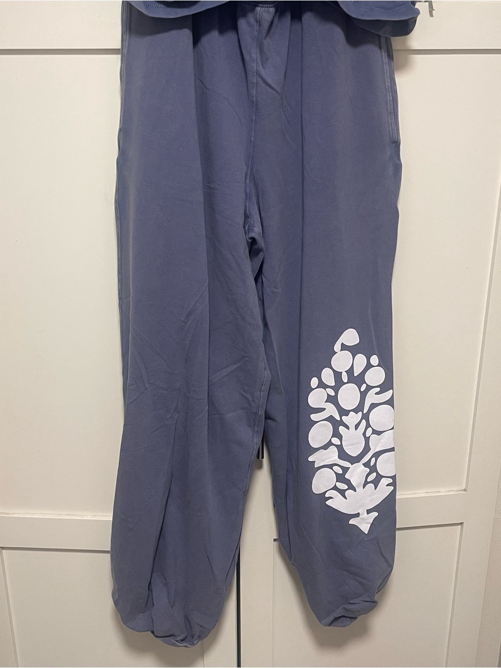NWT Free People x FP Movement Hot Shot Logo Crossover Set in Blue Indigo Sz L - Picture 4 of 11